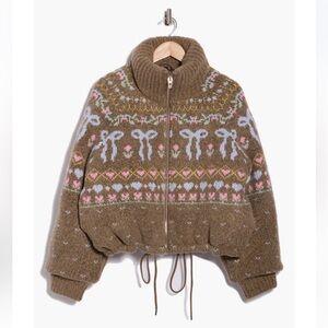 BLANKNYC Knit Puffer Jacket